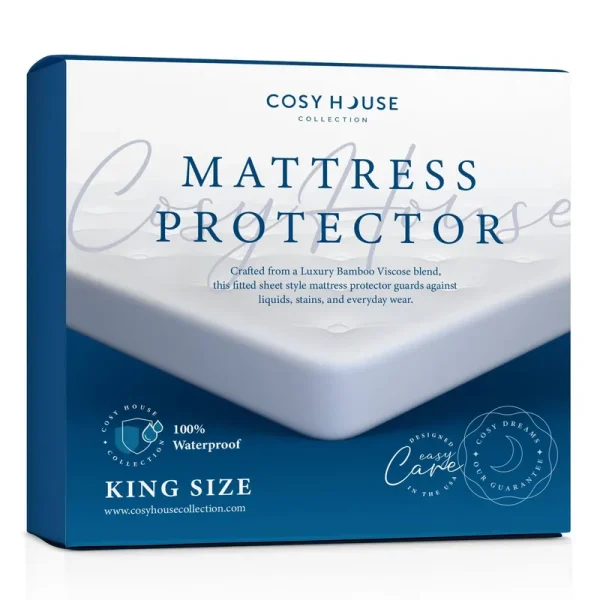 Cosy House Collection Luxury Bamboo Mattress Protector - King
