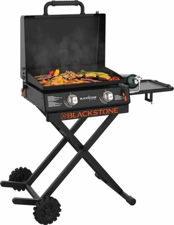 Blackstone 22" Culinary Griddle with X-Frame Legs 2-Burner Liquid Propane Flat Top Grill | 2015