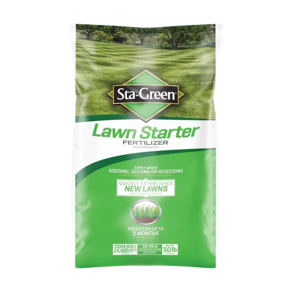 Sta-Green 2149601764 50-lb 14000-sq ft 18-24-6 Lawn Starter - Each