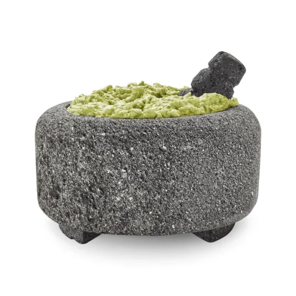 Molcajete | 9 in. Basalt Mortar & Pestle from Mexico | Masienda