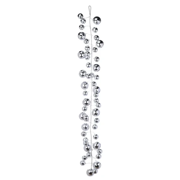 6ft Silver Disco Ball Garland by Ashland | Michaels