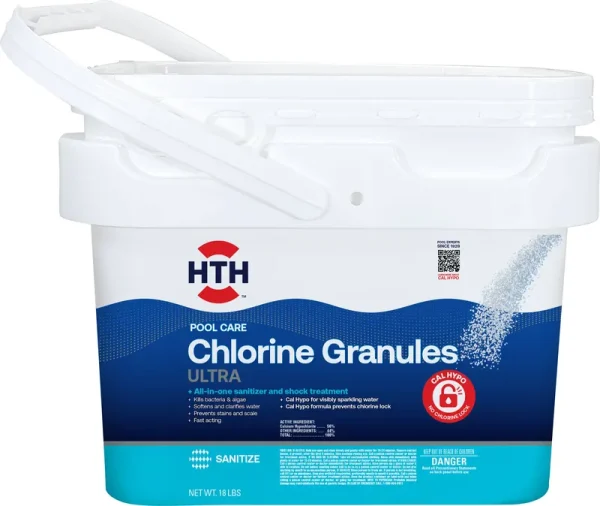 Hth Pool Care 18 lb. Chlorine Granules