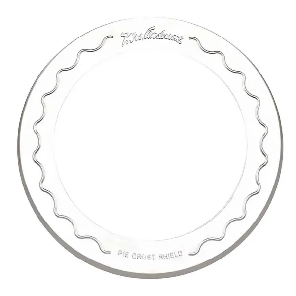 Mrs. Anderson's Baking Aluminum Pie Crust Shield, 10"