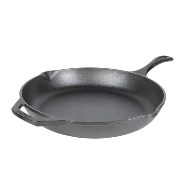 Lodge Chef Collection Skillet, Cast Iron, Chef Style, 12 Inch