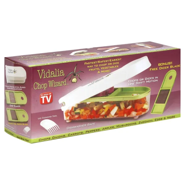 Vidalia Chop Wizard Food Chopper