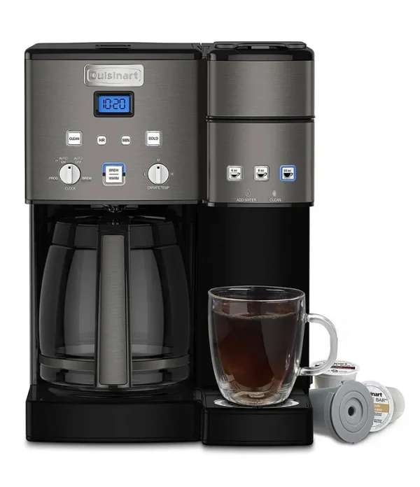 Cuisinart Coffee Center 12-Cup Coffee Maker and Single Serve Brewer -Black