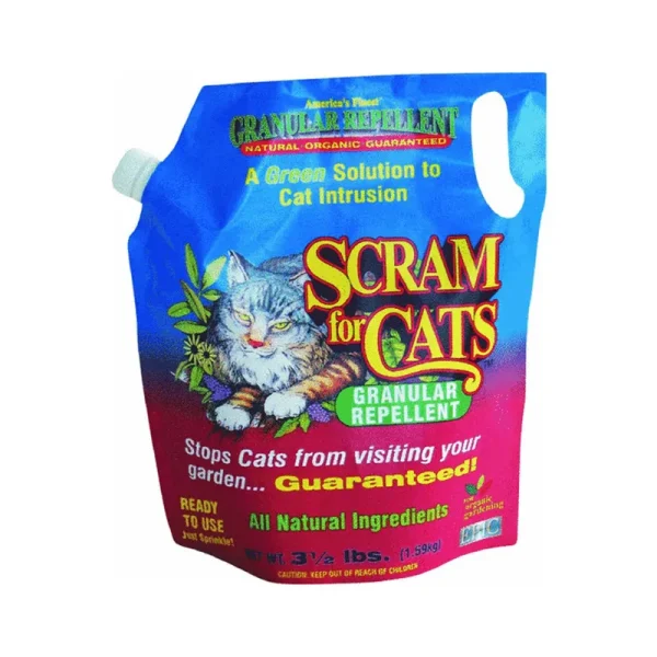 Epic 15003 Scram for Cats Granular Repellent Shaker Bag - 3.5 lb bab