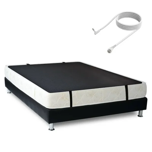 TINGMHUA Grounding Mat, Grounding Mattress Cover Pad Grounding Sheets with Grounding Products Kit for Improving Sleeping, Relieve Pain (54 x 71 inch)
