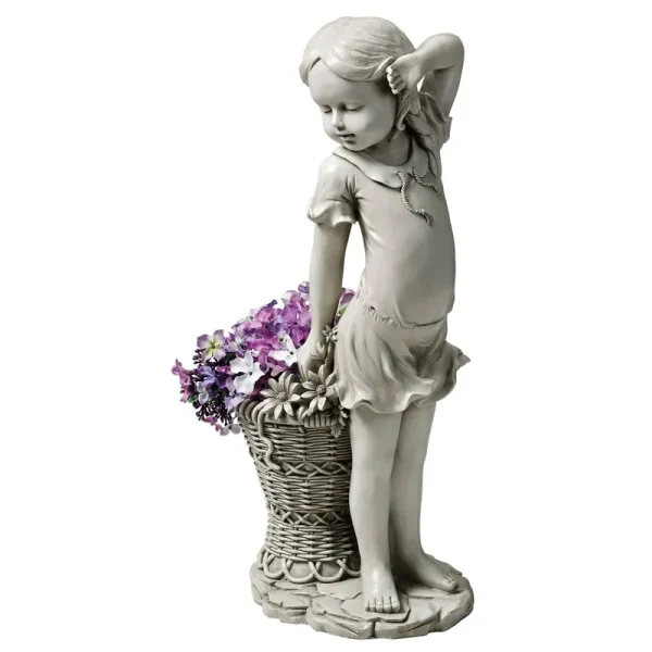Design Toscano 'Frances, The Flower Girl' Statue