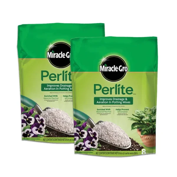 Miracle-Gro 8 Qt. Perlite (2-Pack)