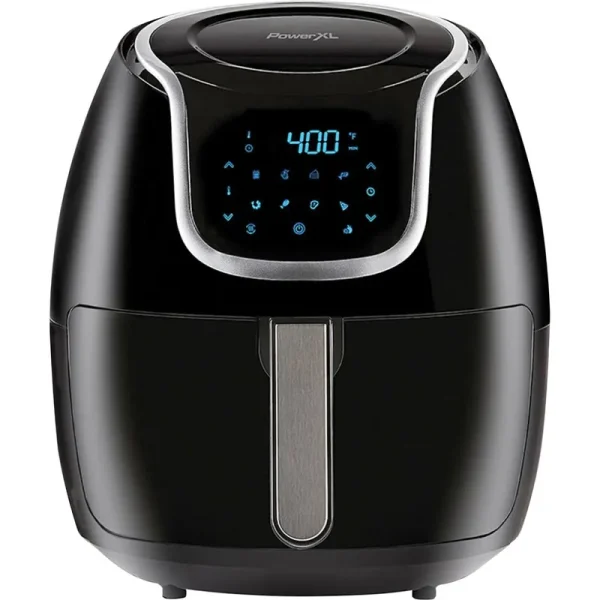 Power XL 7-Quartz LED Screen Vortex Air Fryer - Black (PAF-7QB)