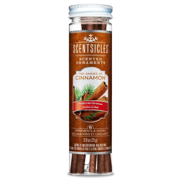 Scentsicles 6pk Cinnamon Scented Ornaments