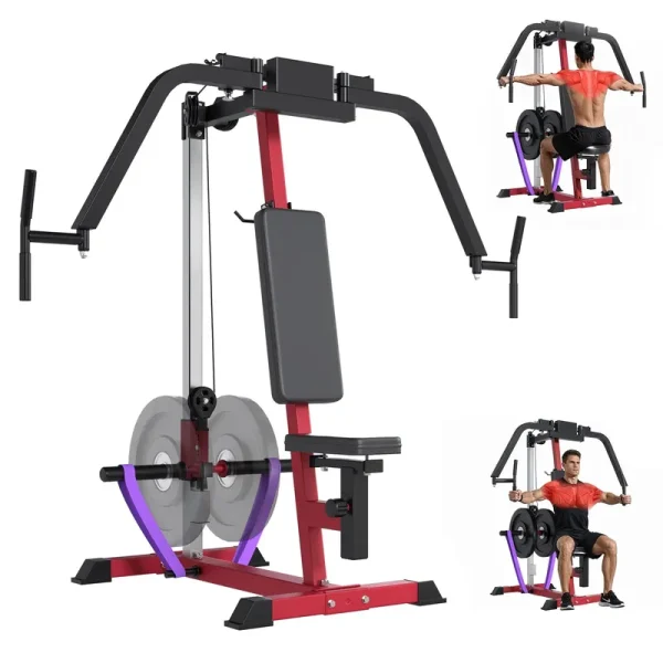 AECOJOY Chest Fly Machine, PEC Deck Fly and Reverse Delt Machine, 450lbs Adjustable Upper Body Workout Equipment for Home Gym