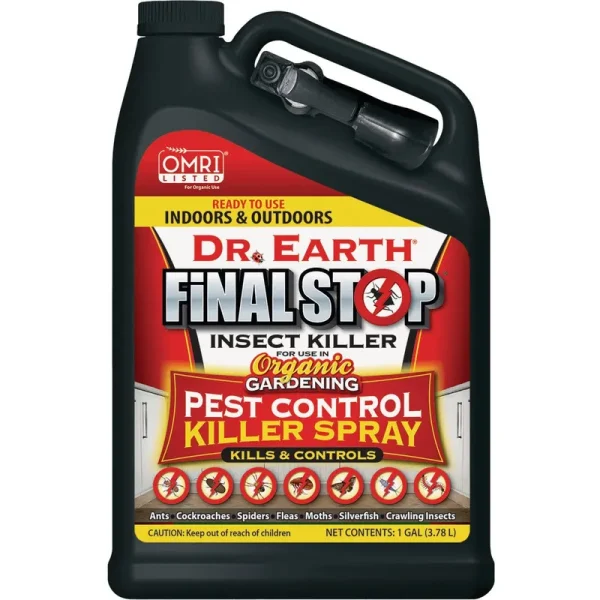 Dr. Earth Final Stop Insect Killer, Pest Control - 1 gal (3.78 l)