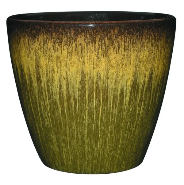 Classic Home and Garden 3/807G/1 Vogue Planter, 8 inch, Willow Green