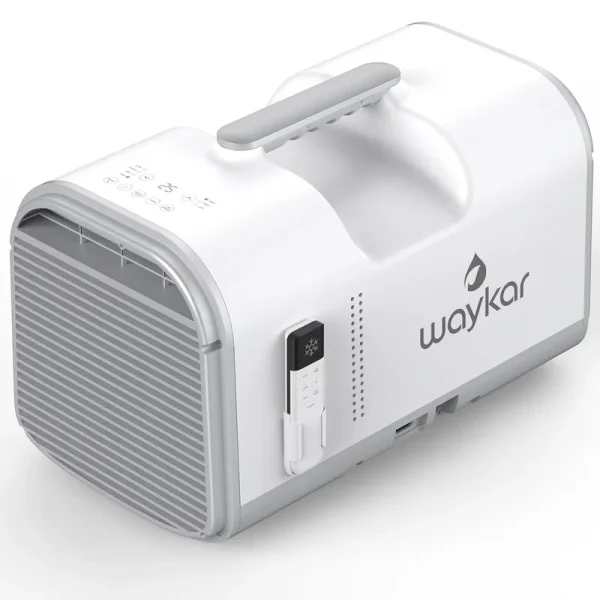 Waykar 4500BTU Portable Air Conditioner for Tent, Camping, RV, 130 Sq. Ft., Low Noise, Remote Control