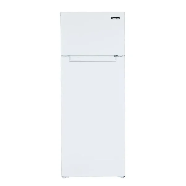 Magic Chef 7.4 Cu. ft. 2-Door Mini Fridge in White MCDR740WE