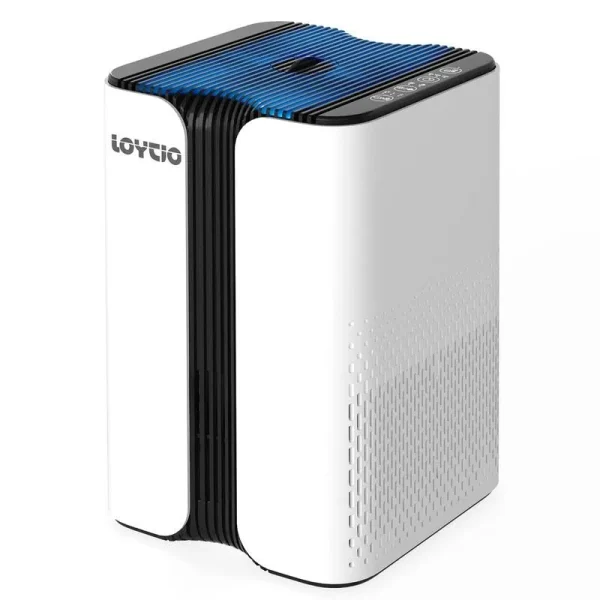 Loytio Air Purifiers for Bedroom HEPA Air Purifier with Aromatherapy Function, Air Filter with Sleep Model, 24dB Filtration System Air Cleaner for