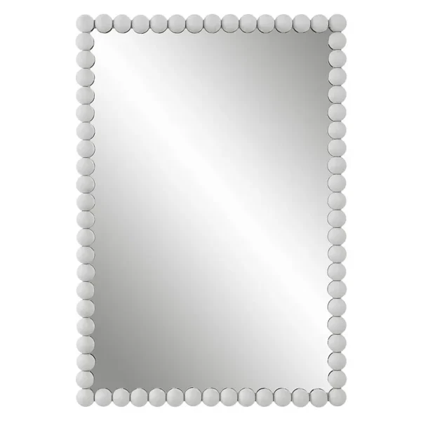 Sanne Black Vanity Mirror Birch Lane Finish: Matte White