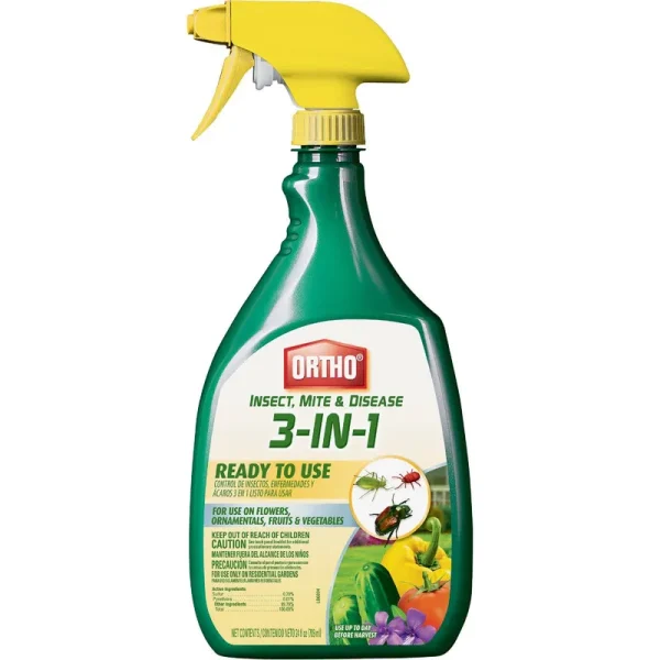 Ortho 3-in-1 Insect, Disease & Mite Control 24 oz.