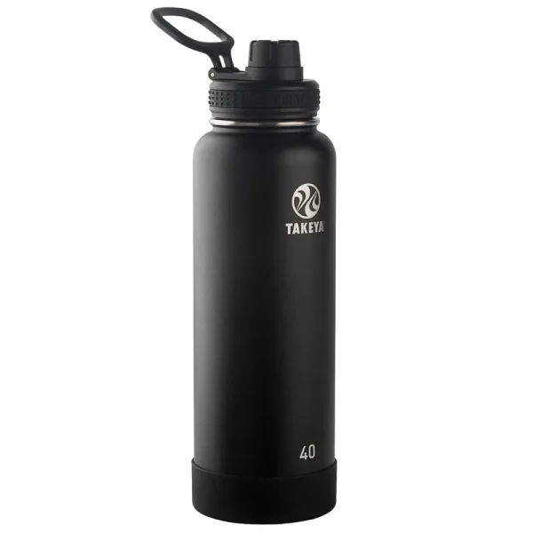 Takeya 40 oz Onyx Actives Insulated Water Bottle