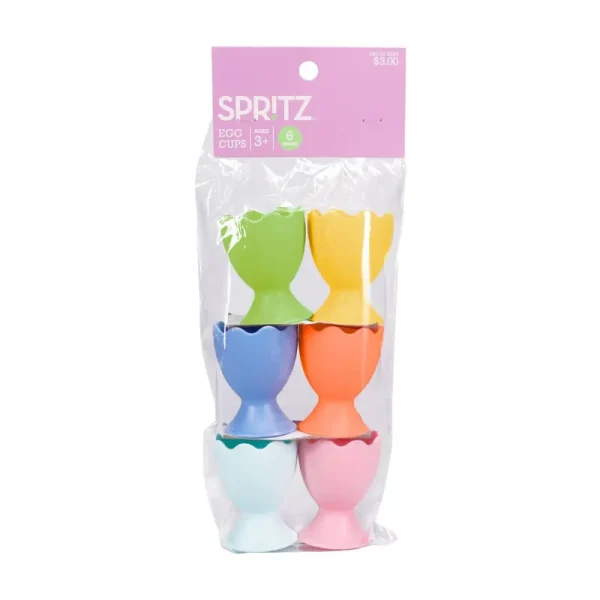 Rainbow Display Easter Egg Cups 6pc - Spritz