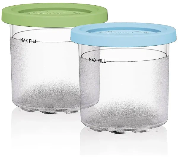 Ninja Xskplid2cd Creami Pints & Colored Lids - 2 Pack