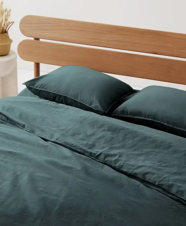 P A C T Organic Organic Room Service Sateen Duvet Cover in Ore | Size Twin/Twin XL | Fair Trade