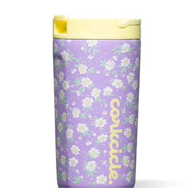 Corkcicle Kids Cup 12oz Ditsy Floral Lilac