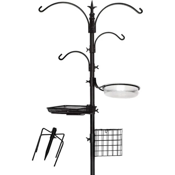 Ashman Deluxe 5 Prong Base Premium Bird Feeding Station