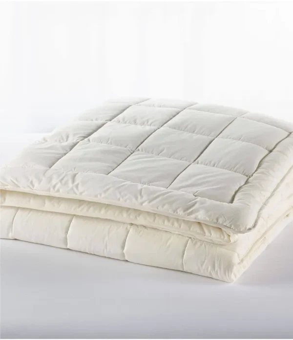 L.L.Bean Ultrasoft Cotton Comforter, Full/Queen, Cream