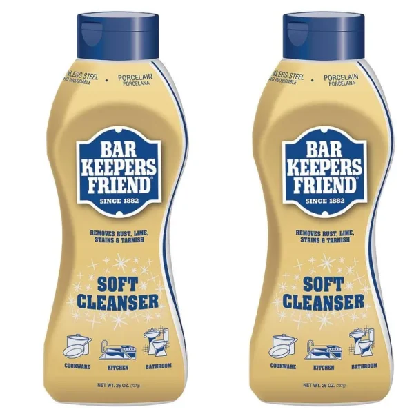 Bar Keepers Friend 26 oz. All-Purpose Cleaner Soft Cleanser (2-Pack)