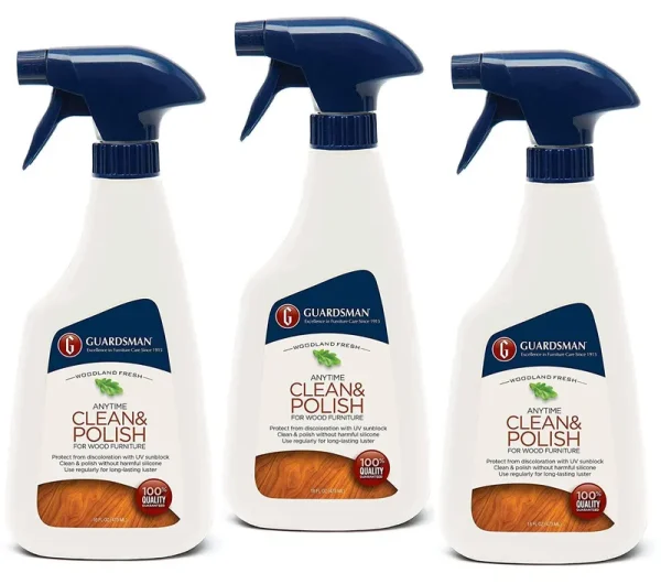Guardsman Clean Polish for Wood Furniture Woodland