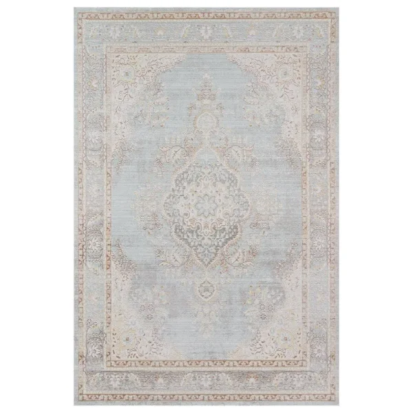 Momeni Isabella Area Rug, Blue, 7'10" x 10'6"