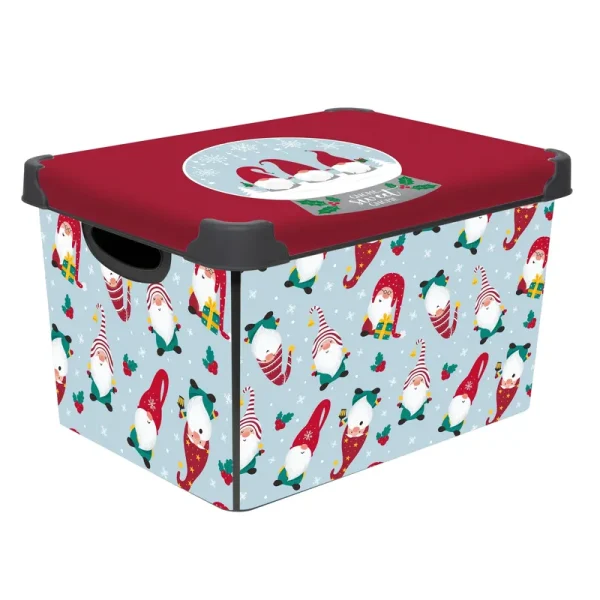 Simplify Gnome Design Storage Tote Bin - Small - Blue