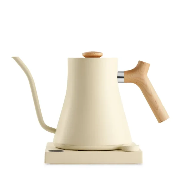 Fellow Stagg EKG Electric Kettle, in Sweet Cream/Maple | 500 ml