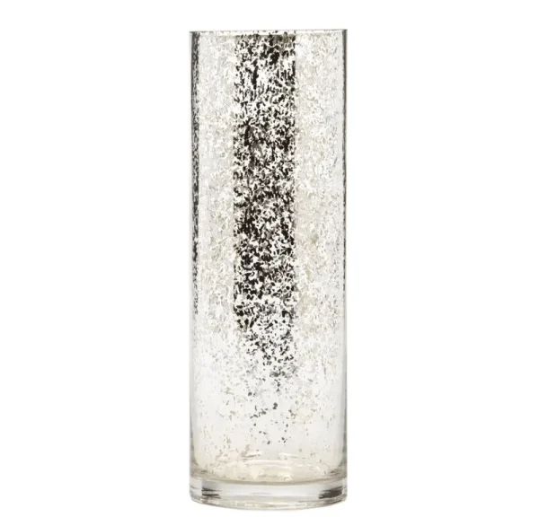 Hosley Elegant Expressions Glam Mercury Glass Gold Vase - 11.75 in