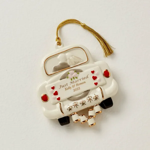 Lenox Just Married Ornament