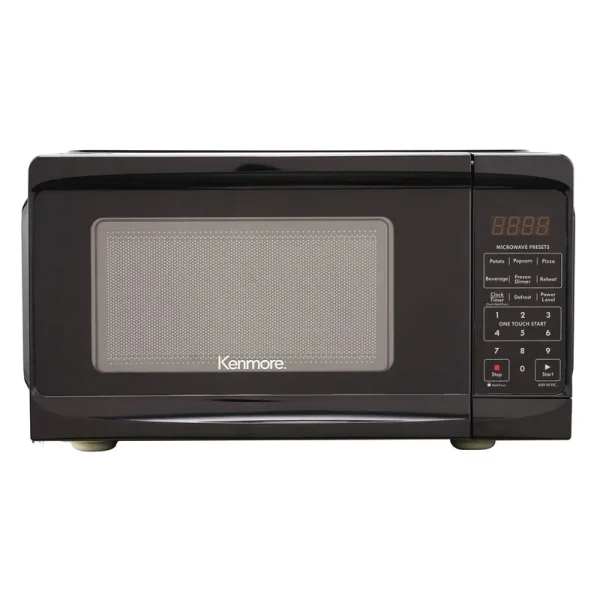 Kenmore 0.7 Cu ft Black Microwave