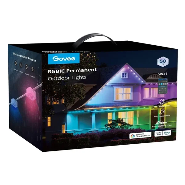Govee 50' RGBIC Permanent Outdoor Lights