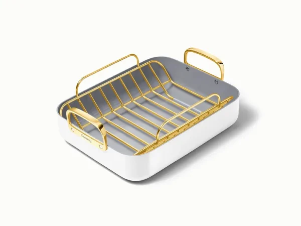 Roasting Pan with Rack White