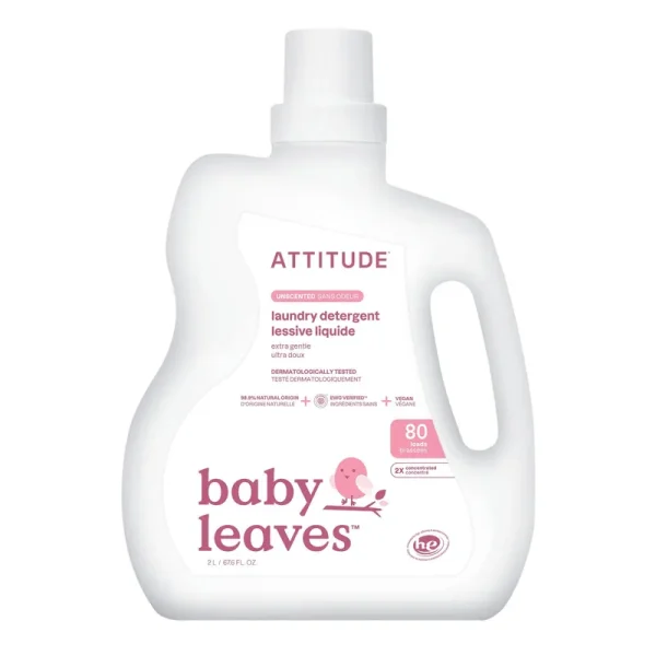Attitude Baby Laundry Detergent + Fragrance-Free