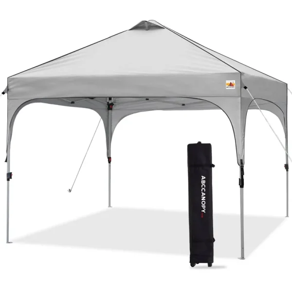ABCCANOPY Outdoor Pop Up Canopy Tent 8x8 Camping Sun Shelter-Series, Gray