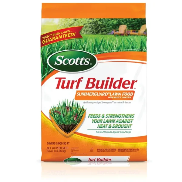 Scotts Turf Builder Lawn Food - SummerGuard with Insect Control