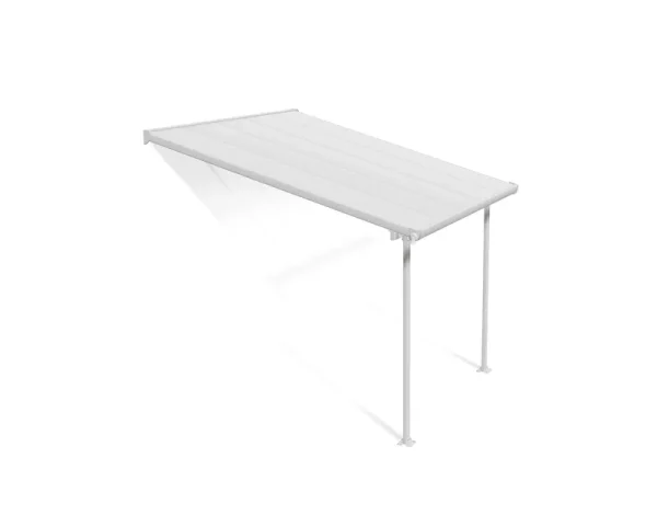 Palram Feria 10' x 30' Patio Cover - White