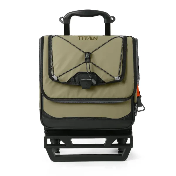 Titan Deep Freeze Rolling Cooler - 60 Can Moss by Arctic Zone