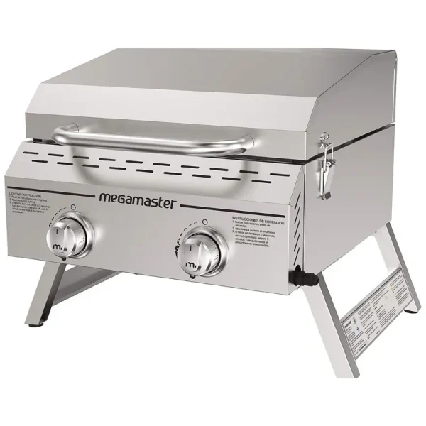 Megamaster Premium Outdoor Cooking 2-Burner Grill