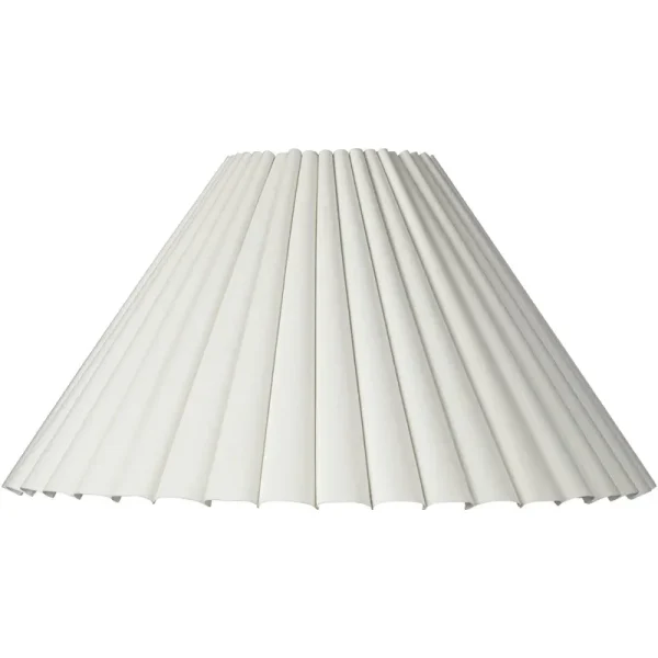 Brentwood Box Pleat Lamp Shade 7X20.5X12.5 (Spider)