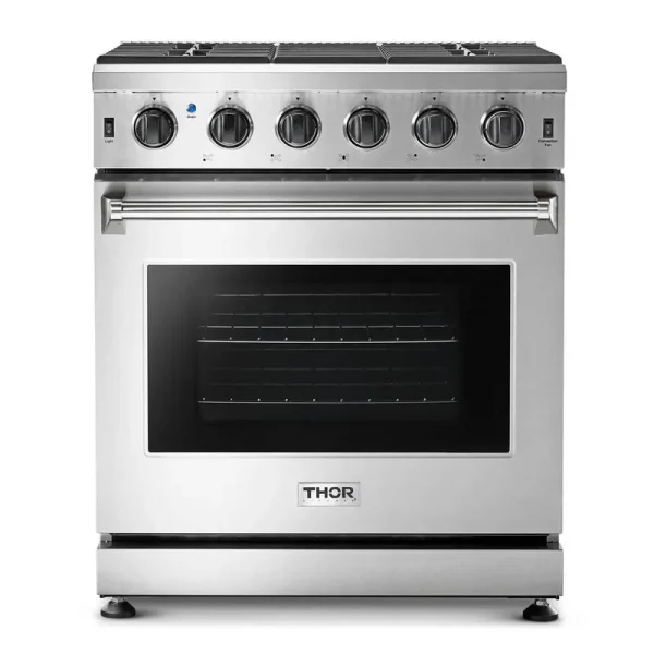 Thor Kitchen LRG3001U- 30" Professional Gas Range