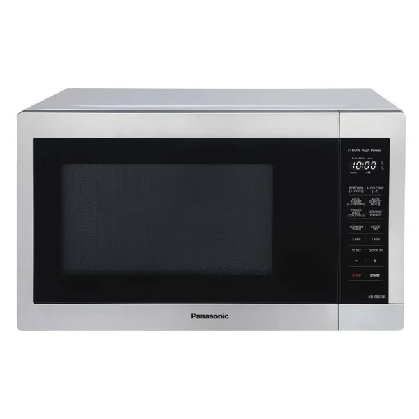 Panasonic 1.3 Cu. ft. Countertop Microwave Oven,1100W, Stainless Steel NN-SB65NS